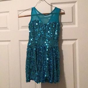 Girls dance costume.